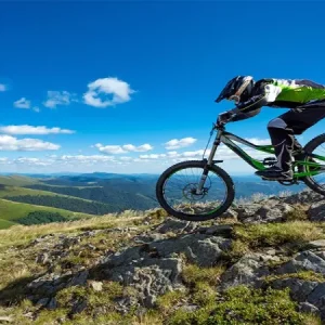 دوچرخه سواری در کوهستان