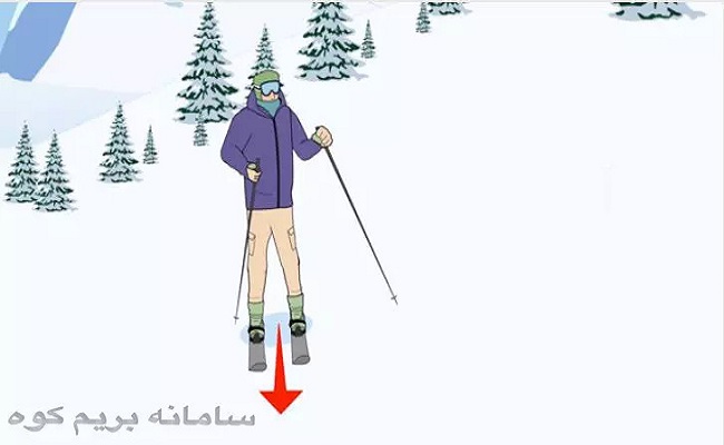 آموزش اسکی در برف