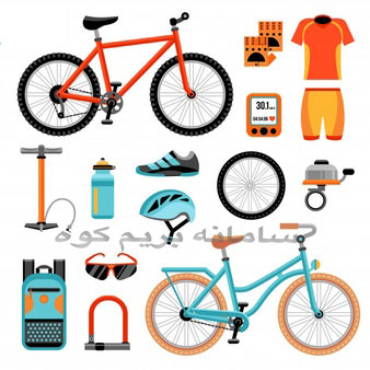   لیست وسایل دوچرخه سواری 