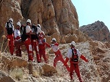 بی‌احتیاطی کوهنوردان بجنوردی، منجر به سقوط شد