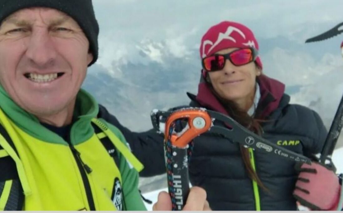 «اوروبکو» و همسرش؛ نخستین صعود کوه ۵۹۷۵ متری