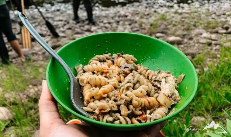 غذای مناسب برای کوهنوردی یک روزه