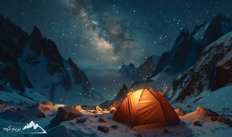 وسایل لازم برای شب ماندن در کوه