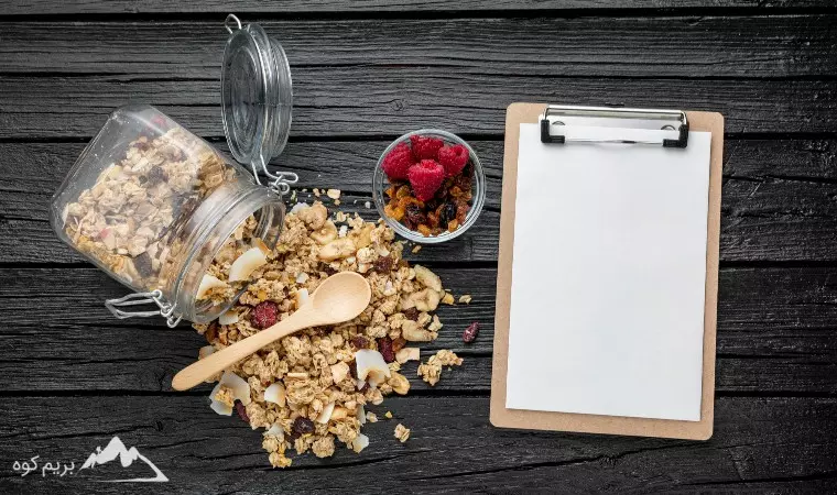 غذای خشک کوهنوردی