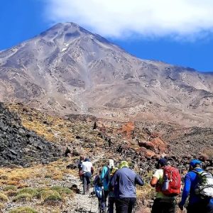 جبهه غربی دماوند؛ صعود به دماوند از جبهه غربی(مسیر سیمرغ)