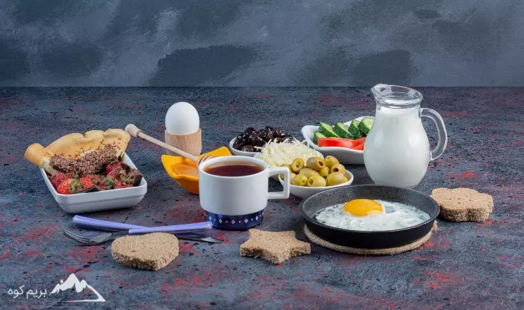 بهترین صبحانه برای کوهنوردی