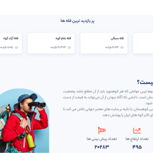 کد تخفیف هواکوه (تخفیف‌ اشتراک هواشناسی کوهستان)