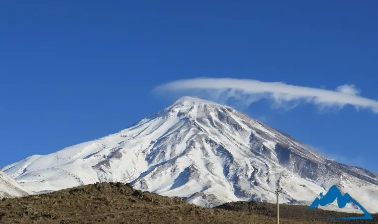 صعود بام ایران در زمستان