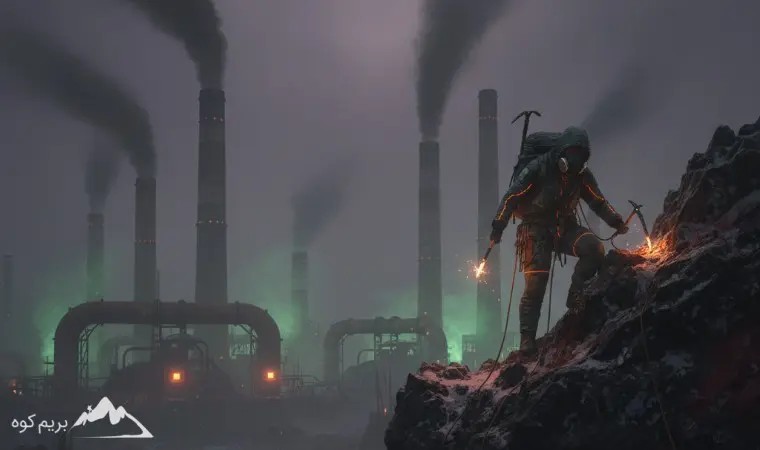 آلودگی هوا و کوهنوردان