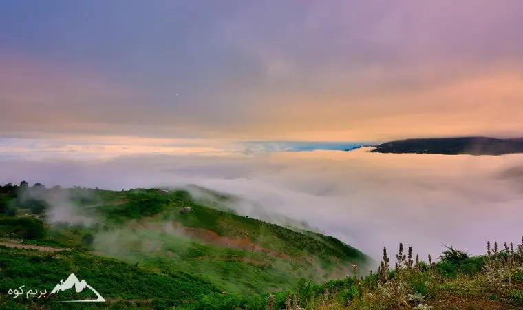 قله فیلبند مسیر